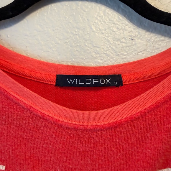Wildfox Red LOVE Sweatshirt - Picture 2 of 5
